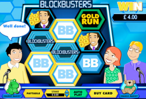 Blockbusters Scratchcard