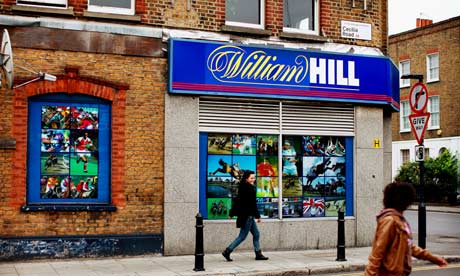 William Hill Shop in the UK